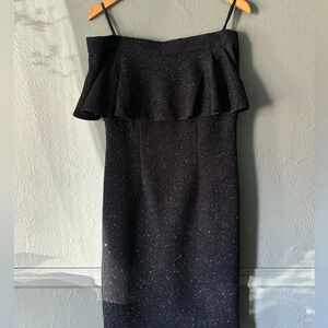 Eliza J | sparkle | glitter | off shoulder | dress | size 8